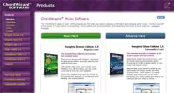Desktop Screenshot of chordwizard.com